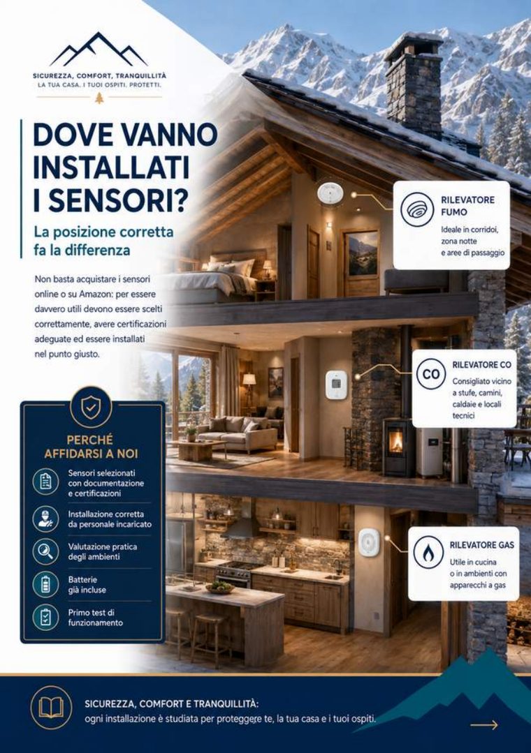 Sicurezza per seconda casa in montagna